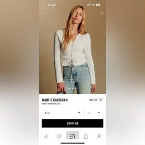 Sézane Martie Cardigan